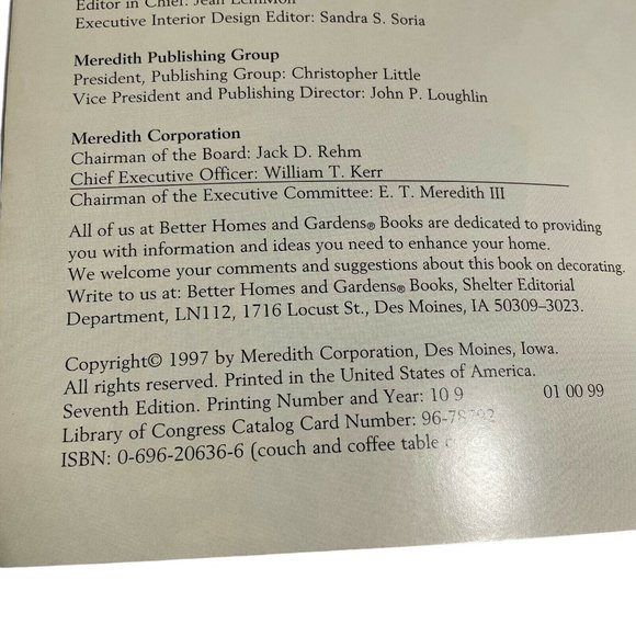 How to Decorate Book  Better Homes and Gardens 1997 Paperback  Illustrations u - Picture 7 of 9